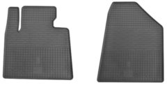 Передние резиновые коврики Hyundai Santa Fe (DM) 2013- (Stingray)