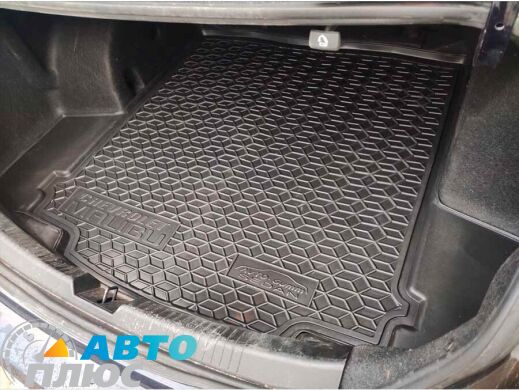 Автомобильный коврик в багажник Chevrolet Malibu 2016- ДВС (AVTO-Gumm)