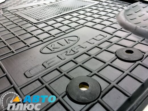 Водительский коврик в салон Kia Cerato 2009-2013 (Avto-Gumm)