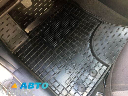 Водительский коврик в салон Kia Cerato 2009-2013 (Avto-Gumm)