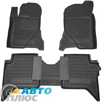 Автомобильные коврики в салон Volkswagen Amarok 2 2022- (AVTO-Gumm)