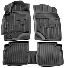 3D Коврики в салон автомобиля Mitsubishi Outlander 2003-2007 (Stingray)