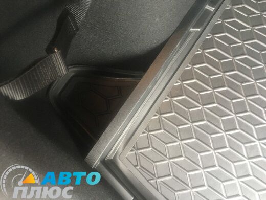 Автомобильный коврик в багажник Kia Ceed 2019- Hb (нижняя полка) (Avto-Gumm)