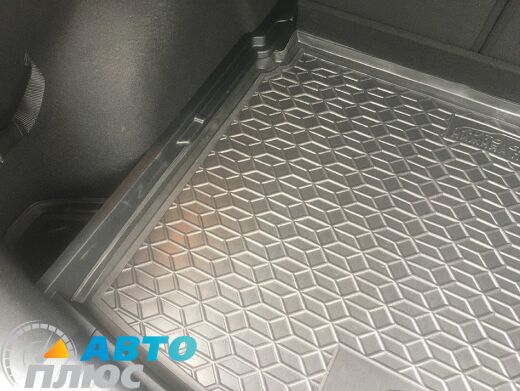 Автомобильный коврик в багажник Kia Ceed 2019- Hb (нижняя полка) (Avto-Gumm)