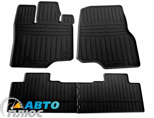 Резиновые коврики в салон Ford F-150 2014- Super/Crew cab (Stingray)