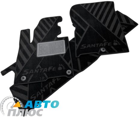 Композитные коврики в салон Hyundai Santa Fe 2018- (X) AVTO-Tex