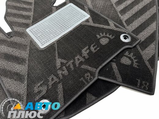 Композитные коврики в салон Hyundai Santa Fe 2018- (X) AVTO-Tex