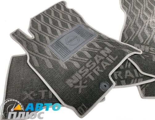 Композитные коврики в салон Nissan X-Trail (T30) 2001- (V) серые AVTO-Tex
