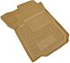 фото картинка Автомобильные коврики в салон Skoda Octavia Tour 1996- бежевые (AVTO-Gumm) &mdash; АвтоПлюс