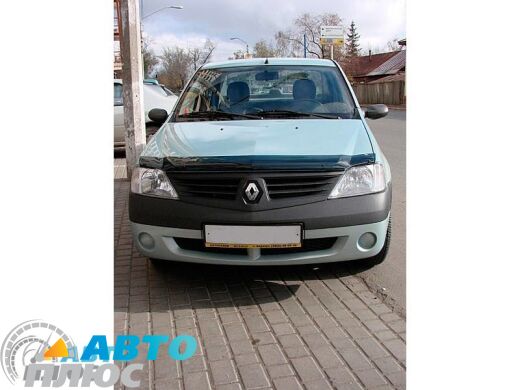 Дефлектор капота Renault Logan 2004-2013 (Sim)