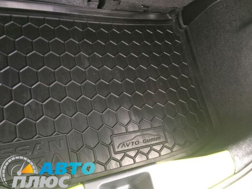 Автомобильный коврик в багажник Nissan Micra (K13) 2010- (Avto-Gumm)