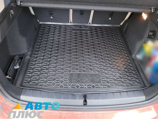 Автомобильный коврик в багажник BMW X1 (F48) 2015-2022 (AVTO-Gumm)