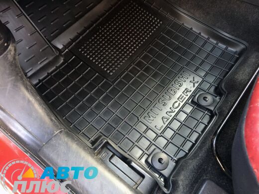 Водительский коврик в салон Mitsubishi Lancer (10) 2007- (Avto-Gumm)