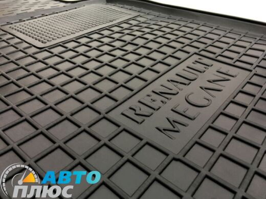Водительский коврик в салон Renault Megane 2 2003-2009 (Avto-Gumm)