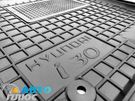 Водительский коврик в салон Hyundai i30 2012-2017 (Avto-Gumm)