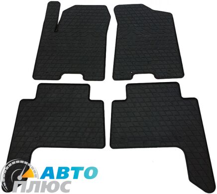 Резиновые коврики в салон Nissan Patrol (Y62) 10-/Infiniti QX56/QX80 2010- (Stingray)