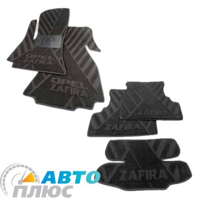 Композитные коврики в салон Opel Zafira A 1999- (X) AVTO-Tex