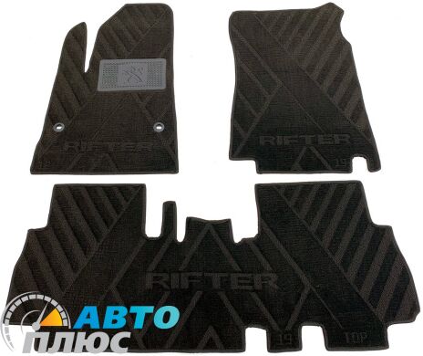 Композитные коврики в салон Peugeot Rifter 2019- (X) AVTO-Tex