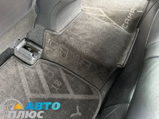 Композитні килимки в салон Toyota Camry 70 2018- (X) чорні AVTO-Tex