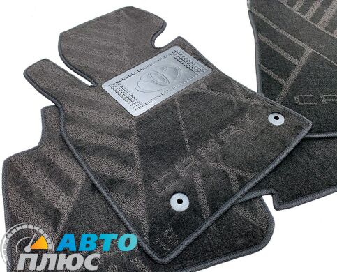 Композитні килимки в салон Toyota Camry 70 2018- (X) чорні AVTO-Tex