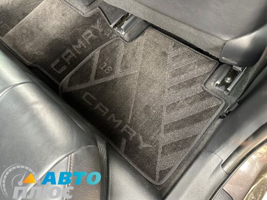 Композитні килимки в салон Toyota Camry 70 2018- (X) чорні AVTO-Tex