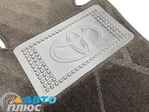 Композитні килимки в салон Toyota Camry 70 2018- (X) чорні AVTO-Tex