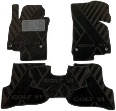 Композитные коврики в салон Volkswagen Golf 6 2009- (X) AVTO-Tex