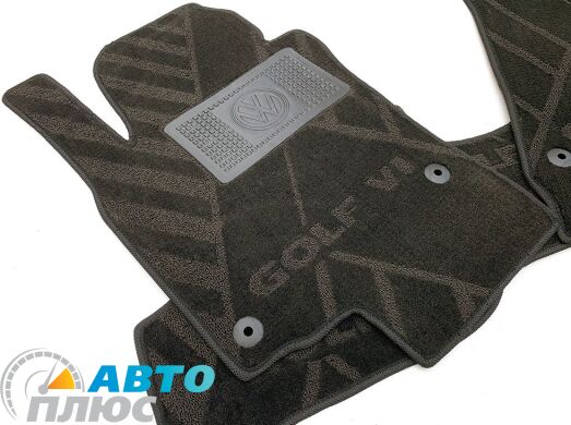 Композитные коврики в салон Volkswagen Golf 6 2009- (X) AVTO-Tex