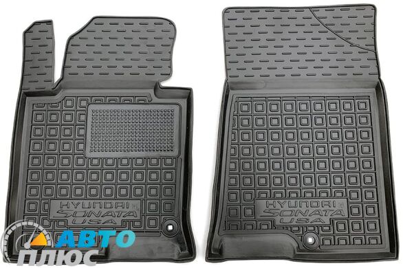 Передние коврики в автомобиль Hyundai Sonata LF/8 2016- USA (AVTO-Gumm)