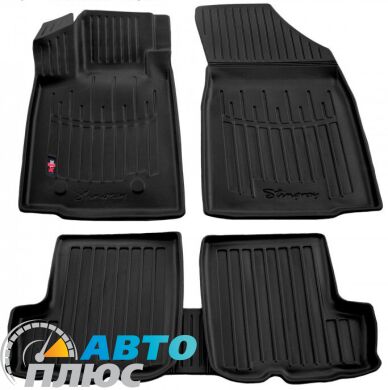 3D Коврики в салон автомобиля Renault Sandero/Stepway 2007-2013 (Stingray)