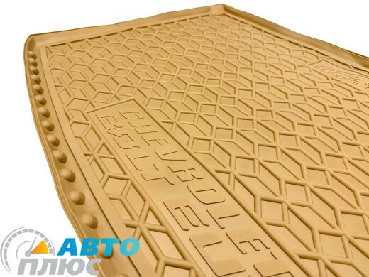 Автомобильный коврик в багажник Chevrolet Bolt EUV 2022- верхняя полка бежевый (AVTO-Gumm)