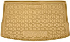 Автомобильный коврик в багажник Chevrolet Bolt EUV 2022- верхняя полка бежевый (AVTO-Gumm)