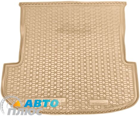 Автомобильный коврик в багажник Hyundai Palisade 2021- 7 мест бежевый (AVTO-Gumm)