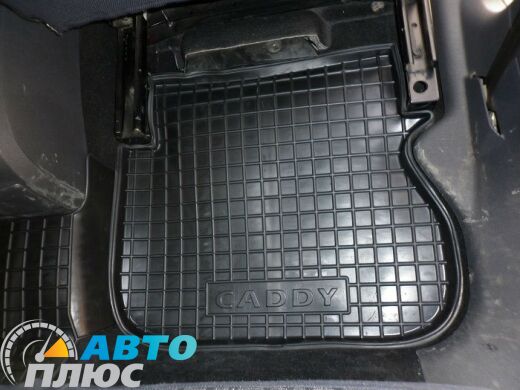 Автомобільні килимки в салон Volkswagen Caddy 2004-2020 (3 двері) (Avto-Gumm)
