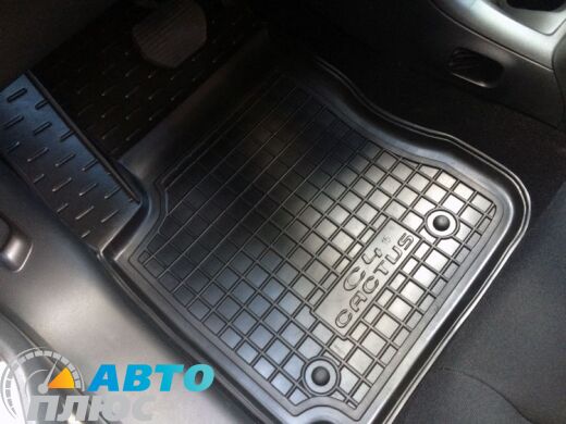 Автомобильные коврики в салон Citroen C4 Cactus 2015- (Avto-Gumm)
