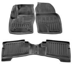 3D Коврики в салон автомобиля Ford C-Max 2010-2019 Hybrid (Stingray)
