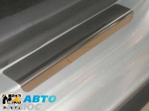 Накладки на пороги Volkswagen Golf Plus 04-/09- (Premium)