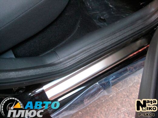 Накладки на пороги Skoda Octavia Tour 1996- (Premium)