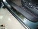 фото картинка Накладки на пороги Hyundai Tucson 2004- (Premium) &mdash; АвтоПлюс