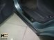 фото картинка Накладки на пороги Hyundai Tucson 2004- (Premium) &mdash; АвтоПлюс