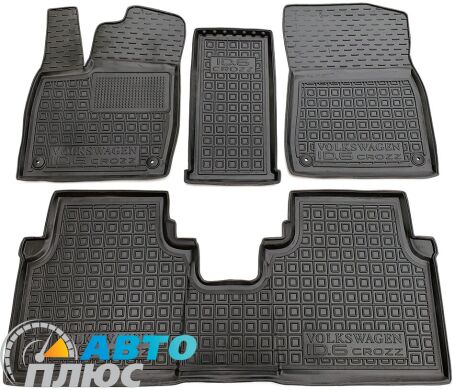 Автомобильные коврики в салон Volkswagen ID6 2021- (AVTO-Gumm)