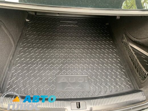 Автомобильный коврик в багажник Audi A4 (B8) 2007- Sedan (AVTO-Gumm)