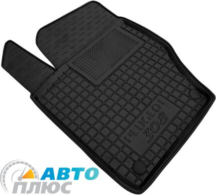 Водительский коврик в салон Peugeot 308 2008- (Avto-Gumm)