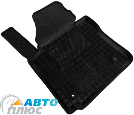 Водительский коврик в салон Volkswagen Caddy 2004-2020 (Avto-Gumm)