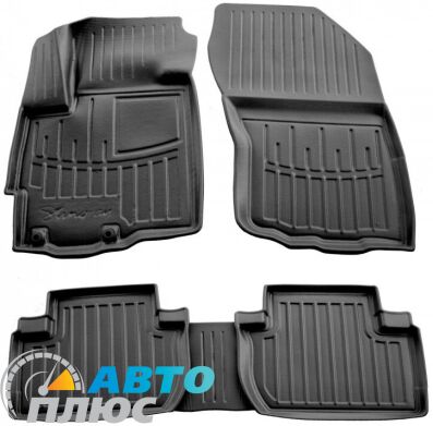 3D Килимки в салон автомобіля Mitsubishi Outlander XL 07-/Citroen C-Crosser 07-/Peugeot 4007 07- (Stingray)