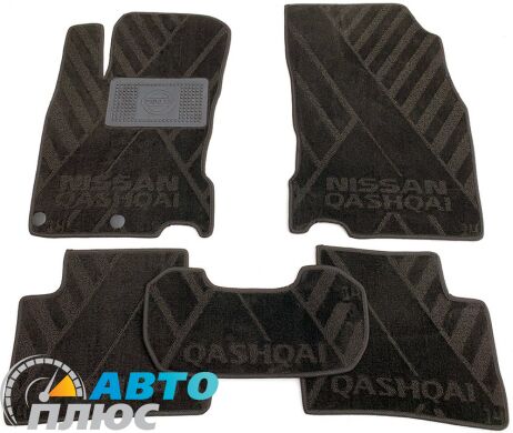 Композитные коврики в салон Nissan Qashqai 2014- (X) AVTO-Tex