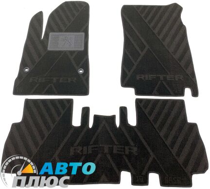 Композитные коврики в салон Peugeot Rifter 2019- без подлокотника (X) AVTO-Tex