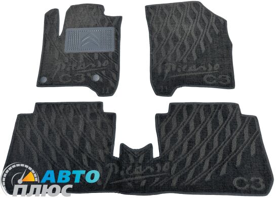 Композитные коврики в салон Citroen C3 Picasso 2009- (V) AVTO-Tex