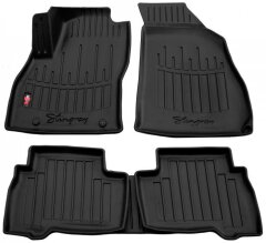 3D Коврики в салон автомобиля Citroen Nemo 08-/Fiat Qubo/Fiorino 08-/Peugeot Bipper 08- (Stingray)