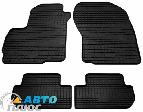 Резиновые коврики в салон Mitsubishi Outlander XL 07-/Citroen C-Crosser 07-/Peugeot 4007 07- (Stingray)